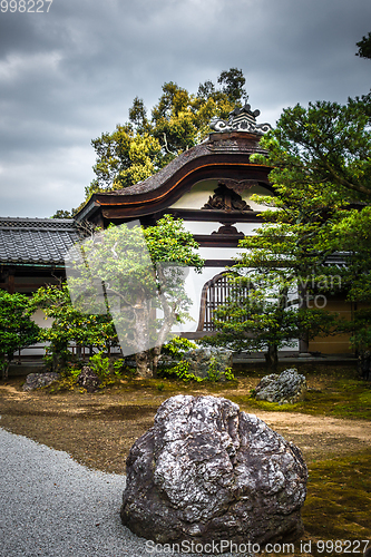 Image of Building in Kinkaku-ji temple, Kyoto, Japan