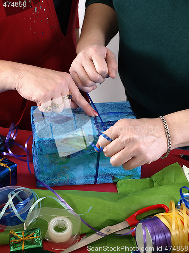 Image of Tying a Knot