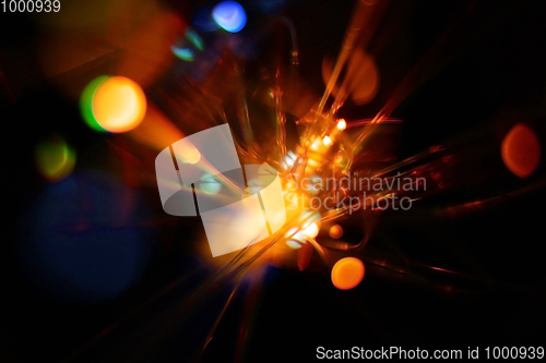 Image of Light explosion background