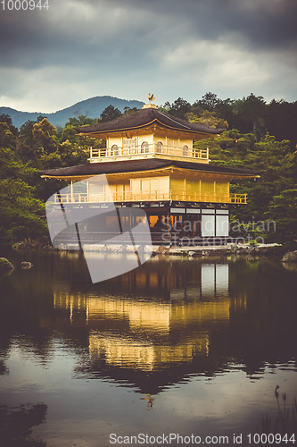 Image of Kinkaku-ji golden temple, Kyoto, Japan