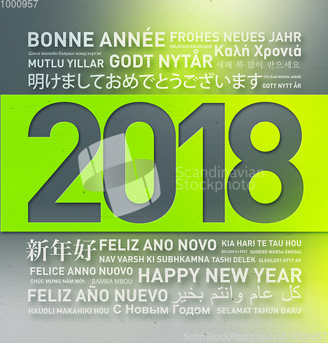 Image of Happy new year greetings from the world