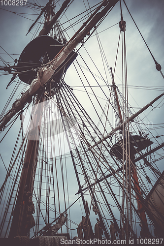 Image of Endeavour Ship in Darling Harbour, Sydney, Australia