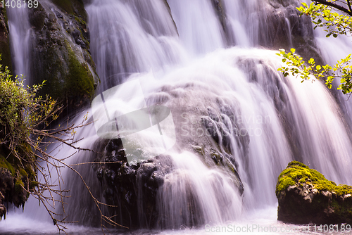 Image of beautiful waterfall