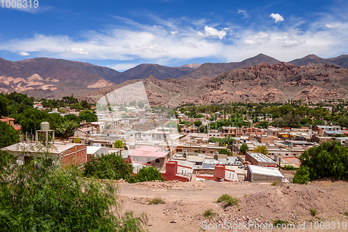 Image of Tilcara city, Argentina