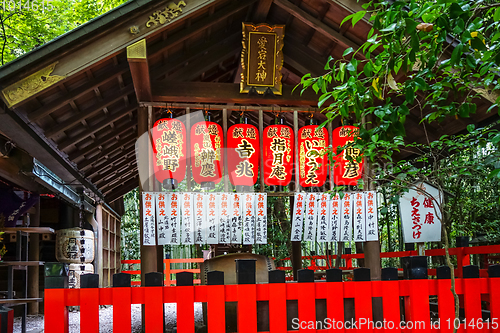Image of Nonomiya Shrine temple, Kyoto, Japan