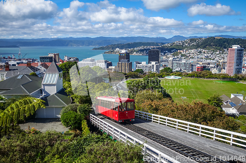 Image of Wellington city cable car, New Zealand
