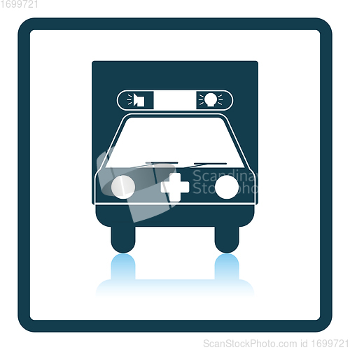 Image of Ambulance car icon