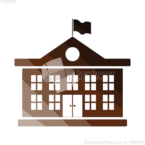 Image of School building icon