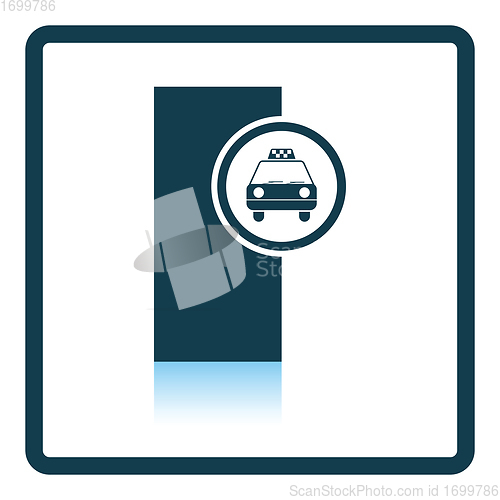 Image of Taxi station icon