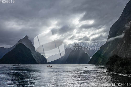 Image of Milford Sound, fiordland national park, New Zealand