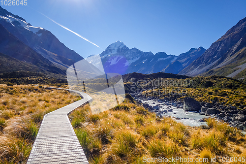 Image of Hooker Valley Track, Aoraki Mount Cook, New Zealand