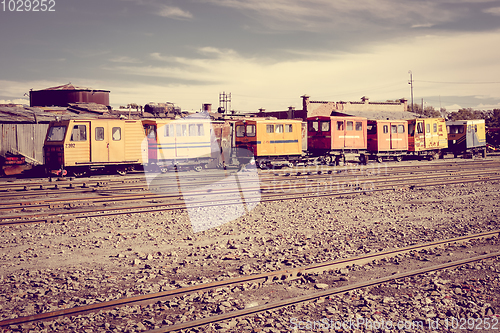 Image of Train station in Uyuni, Bolivia