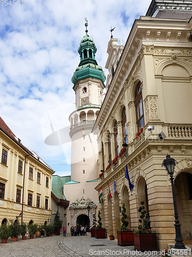 Image of View of the fire tower, Sopron