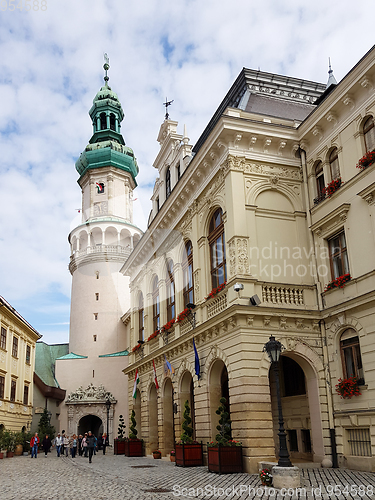 Image of View of the fire tower, Sopron