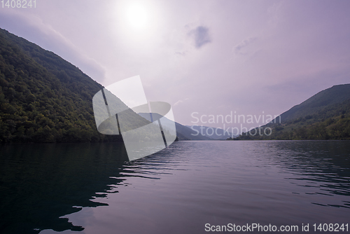 Image of Evening on the lake