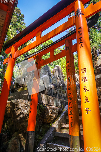 Image of Fushimi Inari Taisha torii, Kyoto, Japan