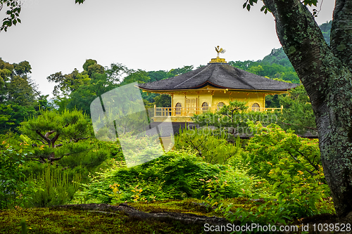 Image of Kinkaku-ji golden temple, Kyoto, Japan