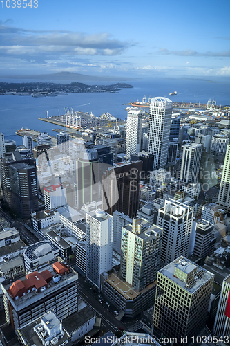 Image of Auckland aerial view, New Zealand
