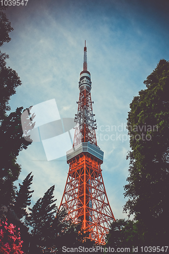 Image of Tokyo tower, Japan