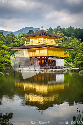 Image of Kinkaku-ji golden temple, Kyoto, Japan