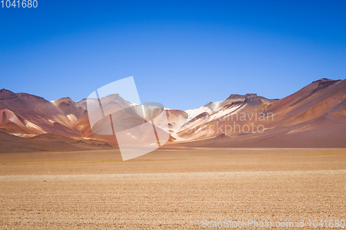 Image of Dali desert in sud Lipez reserva, Bolivia