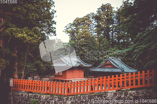 Image of Red Shrine Nikko, Japan