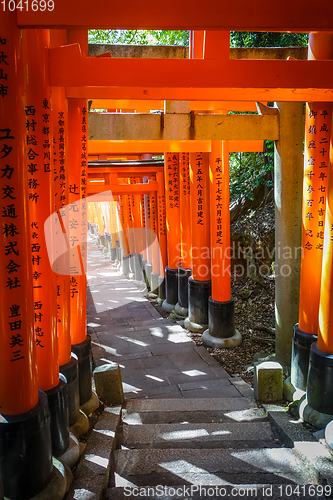 Image of Fushimi Inari Taisha torii, Kyoto, Japan