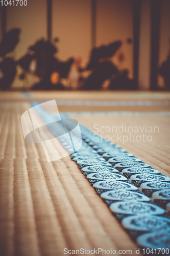 Image of shoren-in temple interior detail, Kyoto, Japan