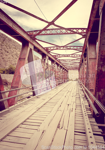 Image of Old bridge in Tilcara, Argentina