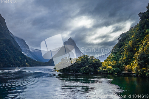 Image of Milford Sound, fiordland national park, New Zealand