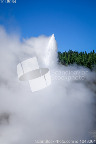 Image of Geyser in Waiotapu, Rotorua, New Zealand