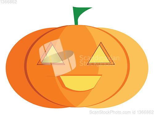 Image of Halloween decoration item vector or color illustration