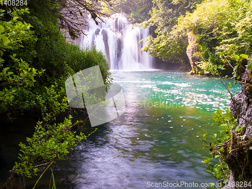 Image of beautiful waterfall