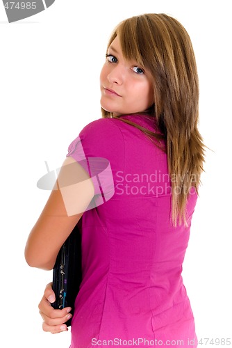 Image of Teenager schoolgirl