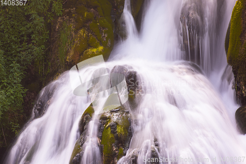 Image of beautiful waterfall