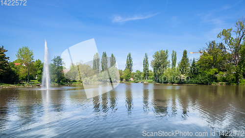 Image of cloister lake in Sindelfingen Germany