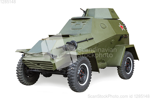 Image of Soviet Armored Car BA-64 World War II