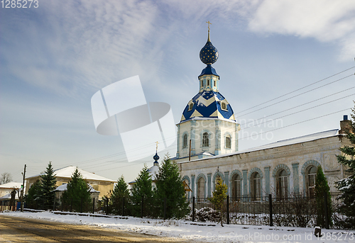 Image of Church Assumption Blessed Virgin Mary. Ivanovo region. Russia