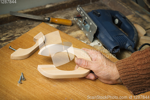 Image of Manufacture of furniture handles alder