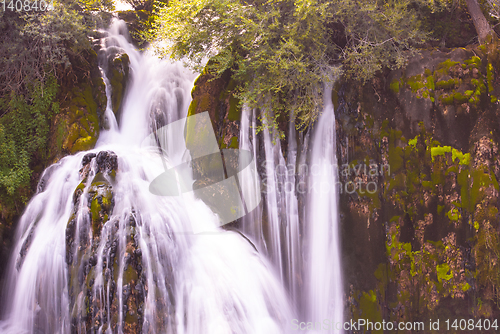 Image of beautiful waterfall