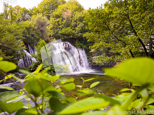 Image of beautiful waterfall