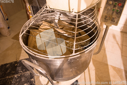 Image of dough mixing machine