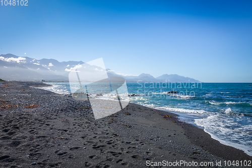 Image of Kaikoura beach, New Zealand