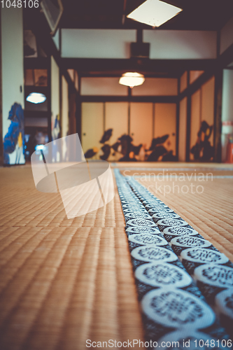 Image of shoren-in temple interior detail, Kyoto, Japan