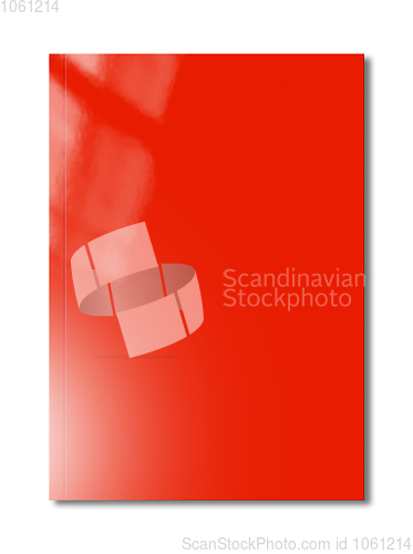Image of Red Booklet cover template