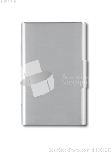 Image of Closed card holder isolated on white background