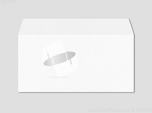 Image of White enveloppe mockup template