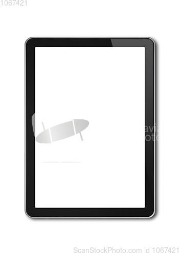 Image of Digital tablet pc, smartphone template isolated on white