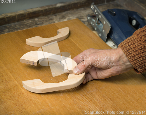 Image of Manufacture of furniture handles alder