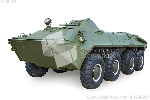 Image of Soviet armored personnel carrier  BTR-70